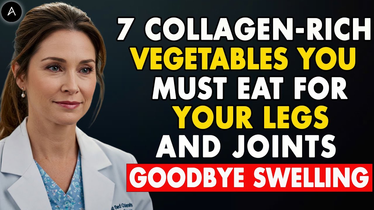 Seniors, 7 Collagen-Rich Vegetables You MUST Eat for Your LEGS and JOINTS | Senior Health Tips