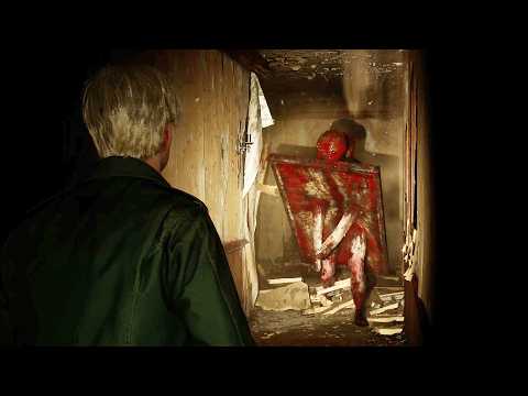 Silent Hill 2 Remake - Abstract Daddy Full Boss Fight (4K)