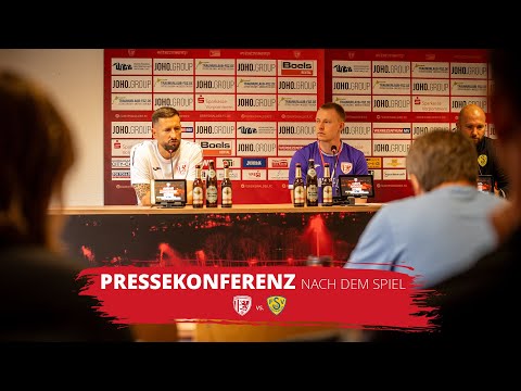 PRESS CONFERENCE after the match | Greifswalder FC vs. FSV Luckenwalde | Regionalliga Nordost
