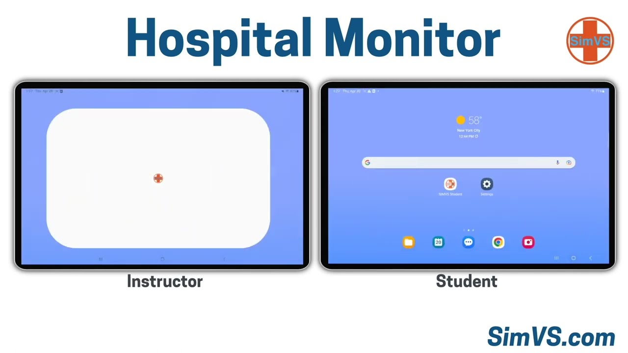 SimVS Hospital Series: Advanced Patient Monitoring Simulation