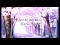 Just So You Know Blacklite District Lyric Video