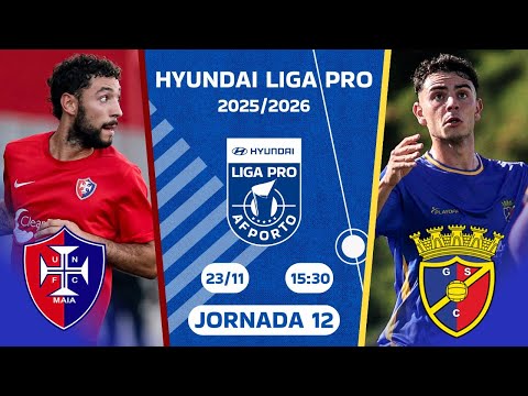 🔵 AO VIVO | União Nogueirense FC 🆚 Gondomar SC | 12ª Jornada HYUNDAI LIGA PRO ⚽️