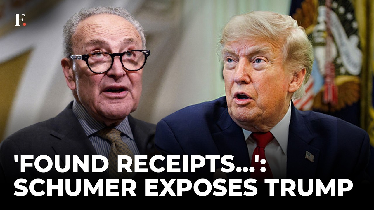 'Trump Tried To Hide This But...': Schumer, Whitehouse Drop Explosive Report