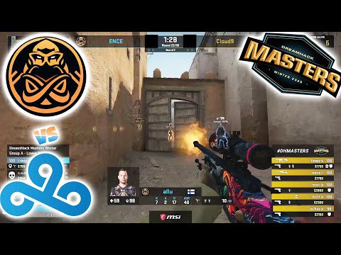 COMEBACK IS REAL? ENCE vs Cloud9 * Dust2 - DreamHack Masters Winter 2020