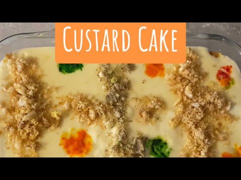 Homemade custard & Cake | Delicious & quick recipe | dessert