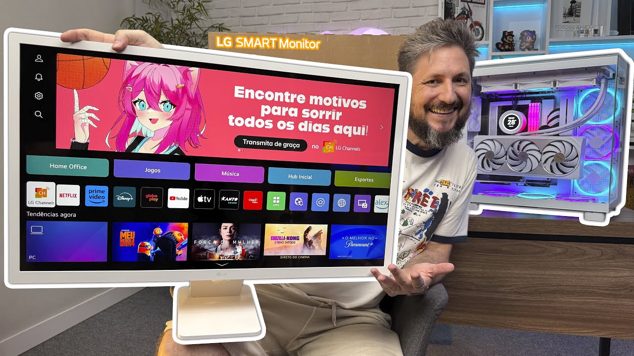 Monitor e TV ao mesmo tempo! Testamos o LG MyView Smart de 32"