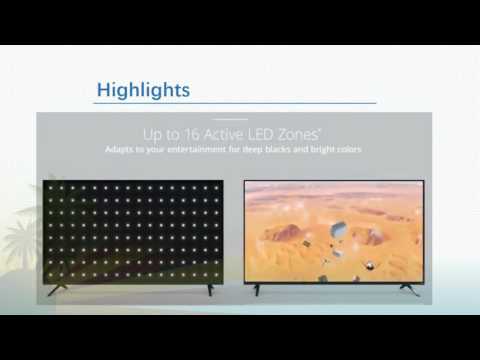 Latest VIZIO D50u D1 D58u D1 50 58 Inch 4K Ultra HD Smart LED TV 2016 Model  Introduction