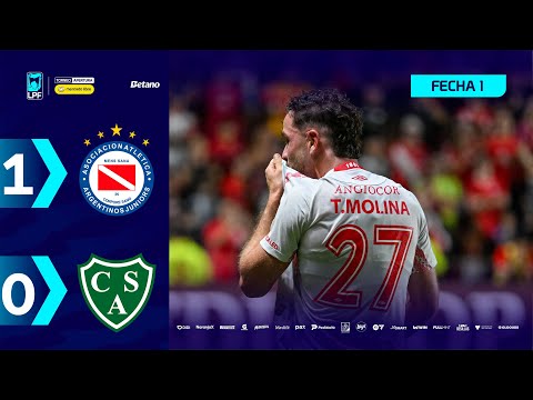 ARGENTINOS 1 - 0 SARMIENTO | Resumen del partido | #TorneoMercadoLibre 2026 🏆