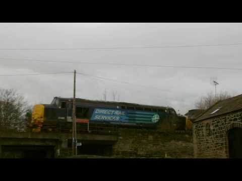 Connahs Quay Deeside 10.1.2014 - DRS Class 37 57 37402 57003