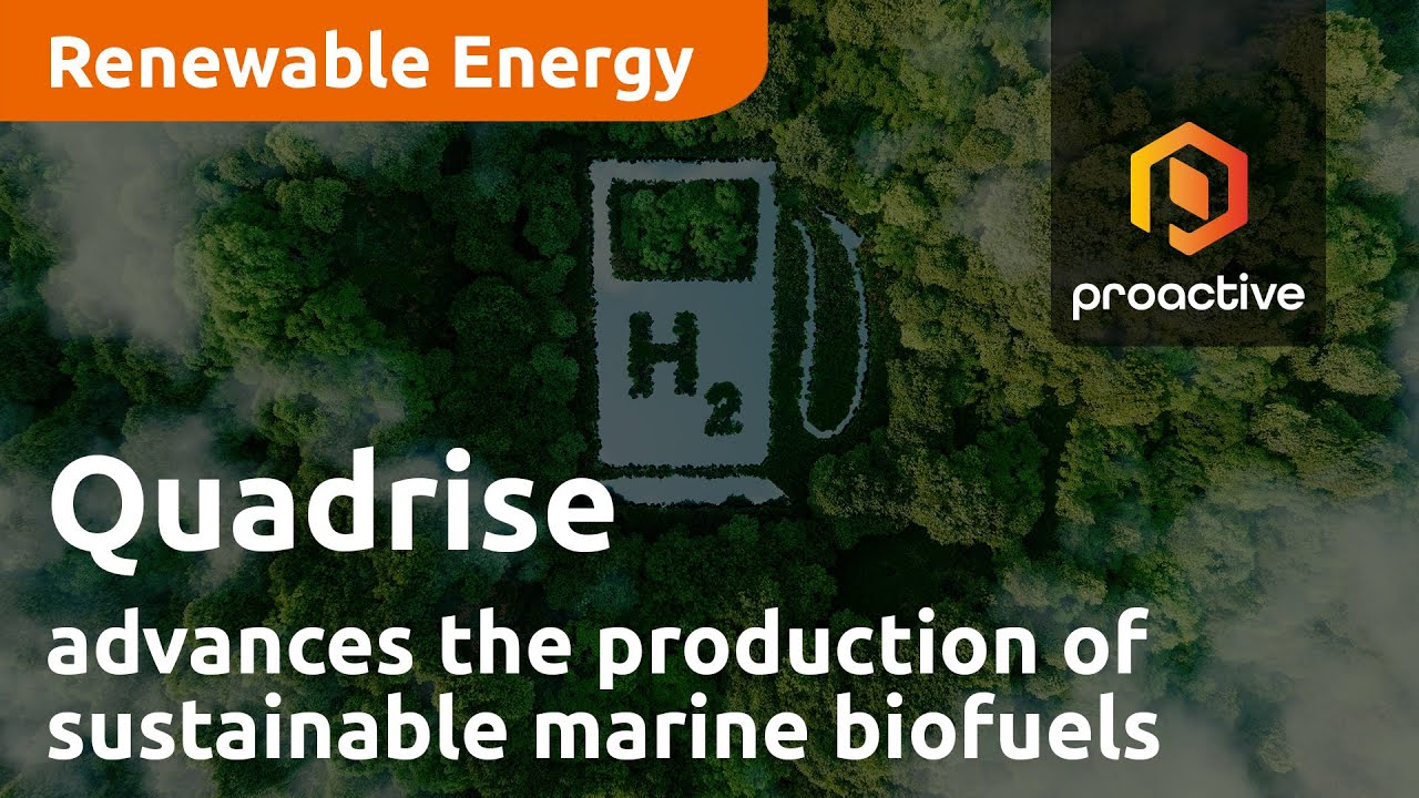 Quadrise highlights key partnerships as it advances the production of sustainable marine biofuels