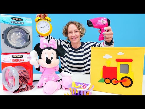 Nicoles Wunderbox - Mini Maus eröffnet einen Waschsalon - Spielzeugvideo für Kinder