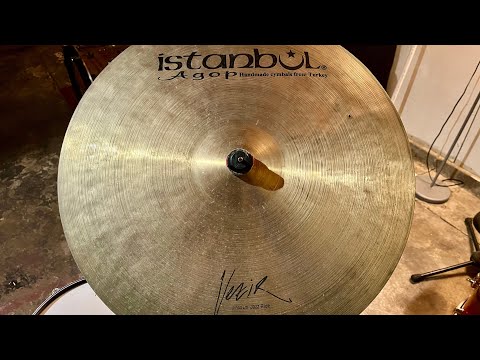 Istanbul Agop 21" Vezir Jazz Ride Cymbal (2321g) w/ Video Demo image 7