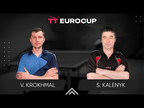 09:30 Vitalii Krokhmal - Serhii Kalenyk 01.03.2024 TT Euro.Cup Ukraine Master. TABLE 3