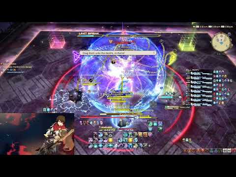 FFXIV Asphodelos: The First Circle (Savage) first Clear [P1S] Sage POV