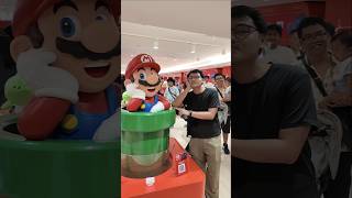 First time maglaro sa malaking TV!Tara nintendo store?#nintendo