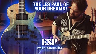 Video thumbnail for MID-RANGE GIBSON THREAT? | ESP LTD EC1000 Guitar Review by Guitar Cinema