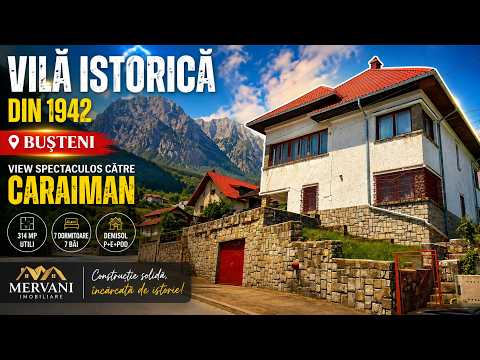 Pensiune turistica cu 8 camere de vanzare in Busteni — Video