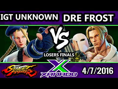 F@X 144 - IGT Unkown (Cammy) Vs. Dre Frost (Vega) SFV Losers Finals - Street Fight 5