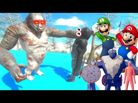 GORO KNOCKOUT THROWS UNITS TO THE TABS UNITS + MARIO AND LUIGGI  -  ARBS