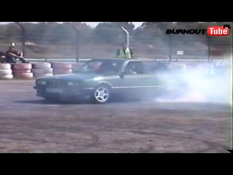 Szare BMW E30 320i - VII Ogólnopolski Zlot BMW Toruń 2004 (retro)