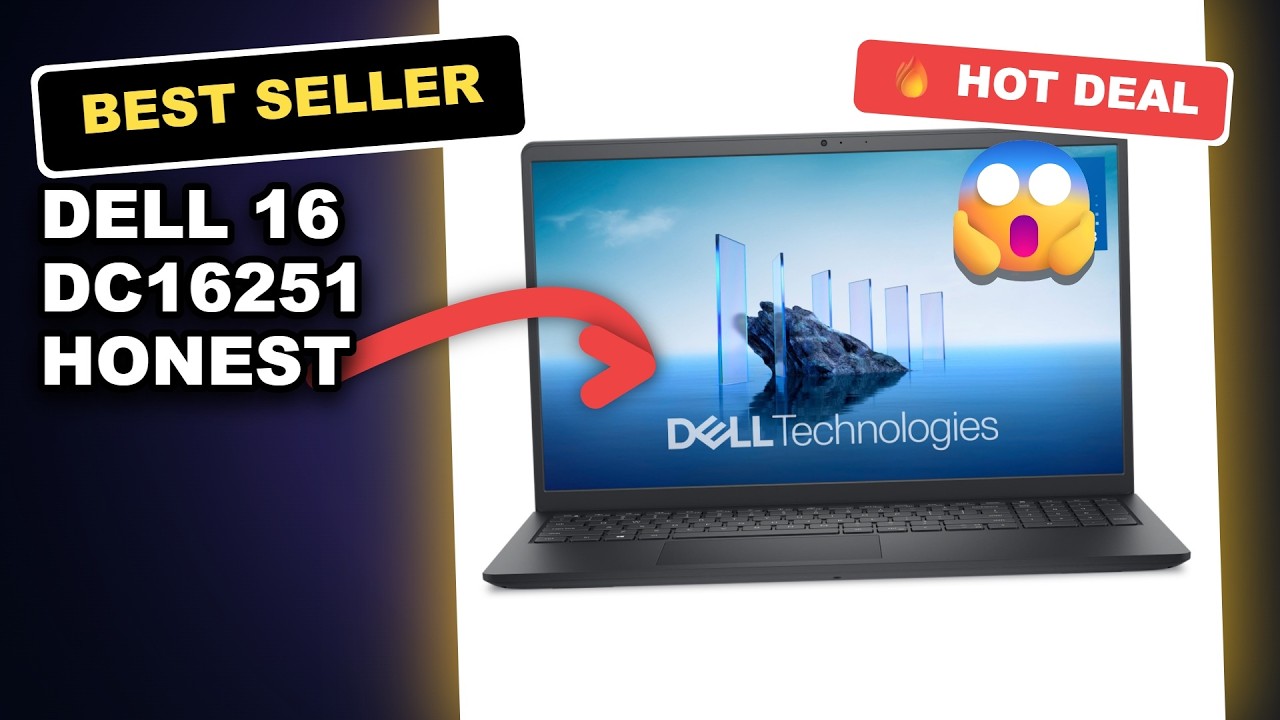 Dell 16 DC16251 Honest Review: 32GB RAM, 1TB SSD, Unleash Productivity review video