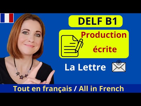 DELF B1 PRODUKTION GESCHRIEBEN/ Der formelle und informelle BRIEF ✉️ / Untertitel