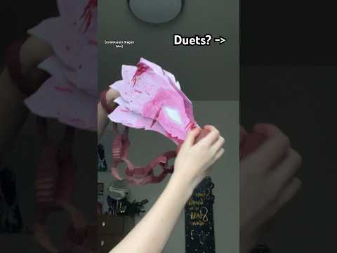 dragon puppet duet! #dragon #puppetdragon #duet #puppet #cool #scary #trend #fyp #viral #paperdragon