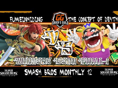 Gamer's Guild Smash Monthly 12: Winners Semi Final-I | FumeInHiding V.S. The Concept of De4th