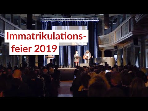 Immatrikulationsfeier 2019