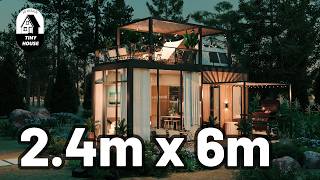 Tiny House 2.4x6 meters with plans | Homestay - Camping