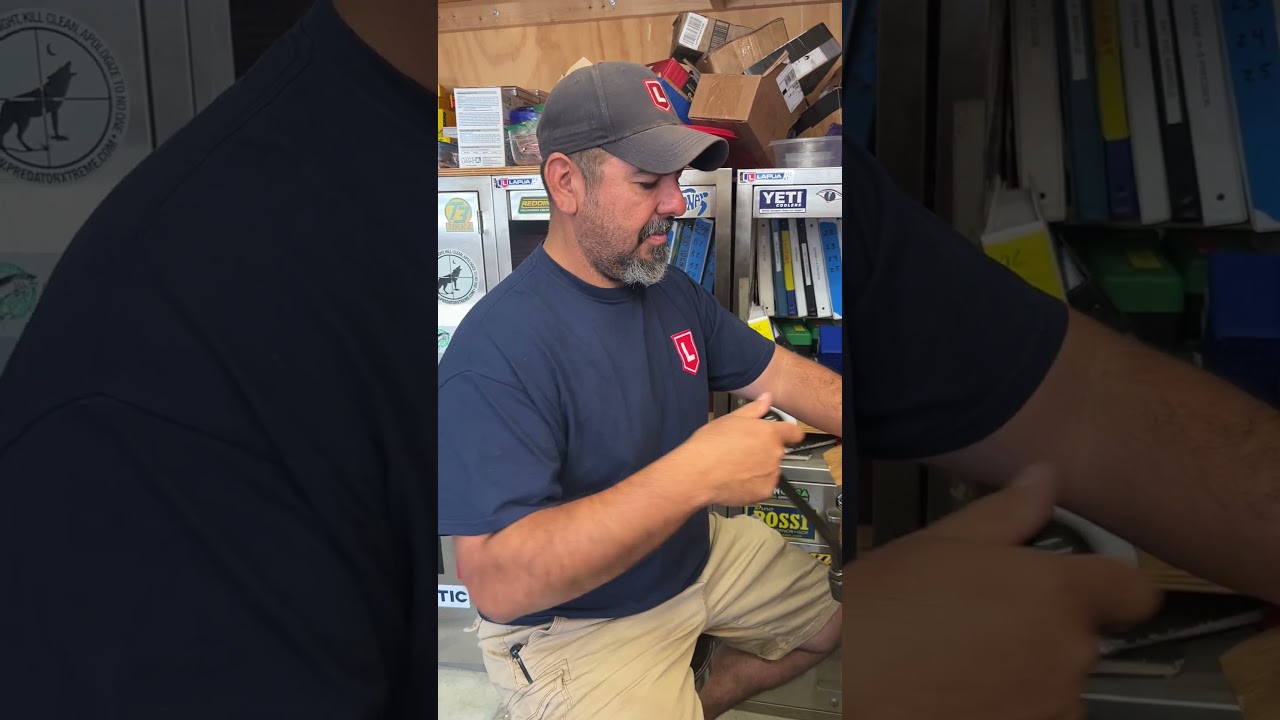 World Champion shooters loading ammo