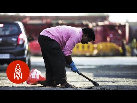 Fixing Potholes in Memory of a Loved One