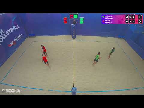 14:35 A. Zabuha / V. Shapoval - B. Isakov / V. Kushch 17.07.2022 | Winners Beach Volleyball