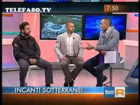 15 novembre 2012: TGR Puglia, le Grotte sotto il Canale di Pirro