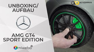 Kinder Elektroauto – Mercedes AMG GT4 – Aufbau 🛠️ | Miweba [Deutsch]