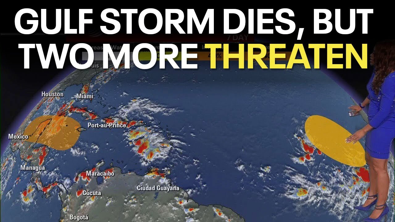 Monitoring two areas of disturbed weather in Atlantic | FOX 26 Houston Tropical Weather Update