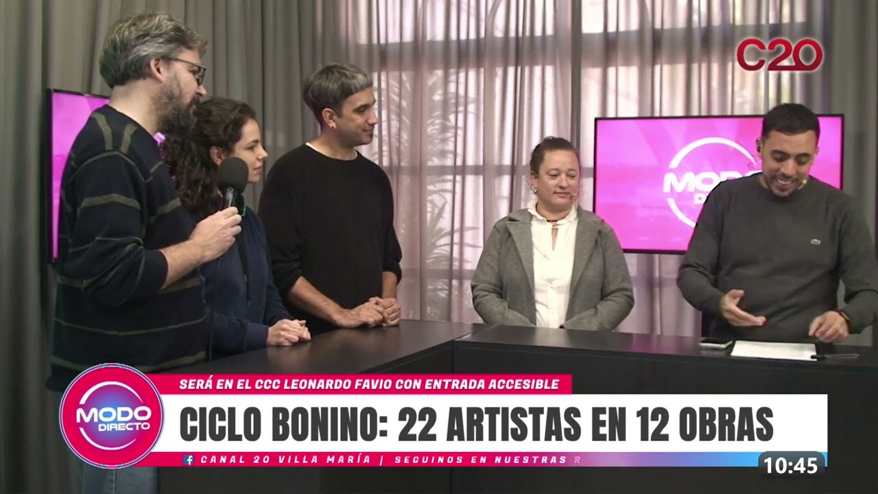 Modo Directo | Ciclo Bonino | 22 Artistas en 12 Obras