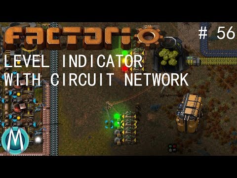 [Factorio] Angels & Bobs Ep 56: Level Indicator With Circuit Network (Tutorial/Walkthrough)