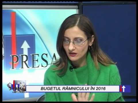 PRESA LIBERA TRECERE 1 FEB 2016   BUGETUL RAMNICULUI IN 2016