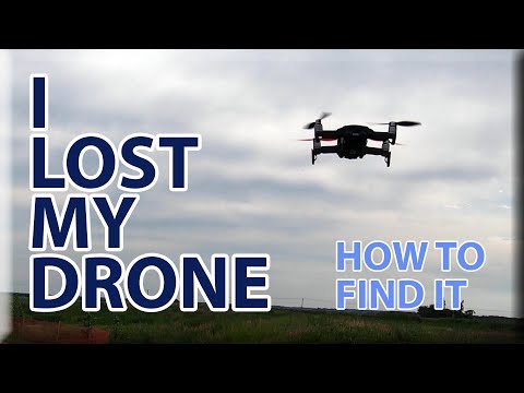 I Lost My Drone - How to Find It