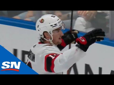 Alex Formenton Finishes Perfect Pass From Connor Brown