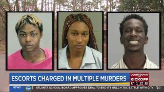 Escorts charged in multiple murders