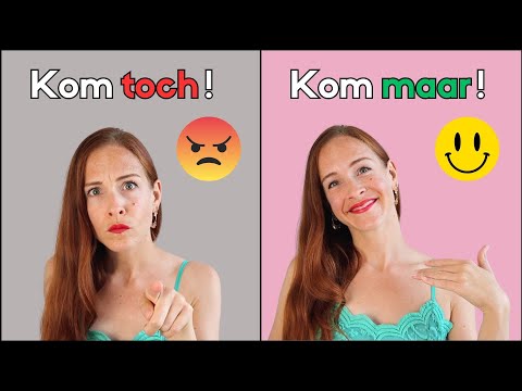 Dutch MODAL PARTICLES: maar, even, gewoon, toch, nou, eens & misschien (NT2 - A2/B1)