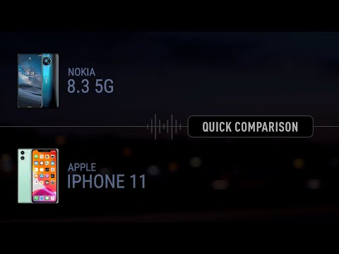 Nokia 8.3 5G vs Apple iPhone 11 // Comparison