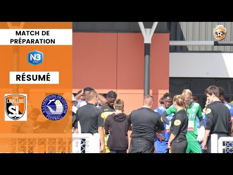 National 3 :  Résumé G.F. du dernier match de préparation entre AS Cherbourg  et Stade Lavallois