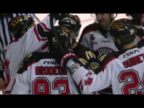 4e But de la Saison d'Étienne Brodeur - Éperviers de Sorel-Tracy 25-11-16