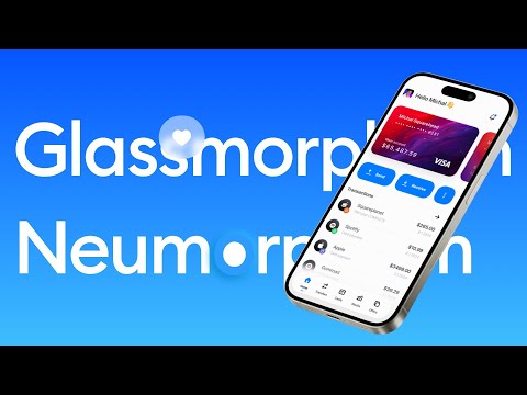 I created Neumorphism, Glassmorphism and Aurora