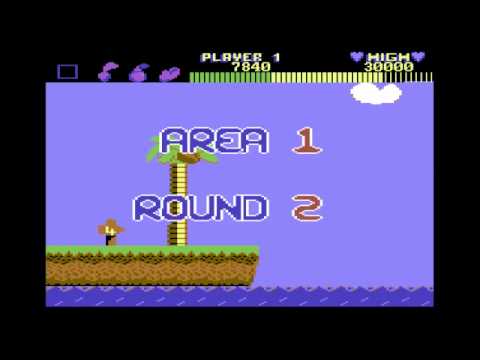 Wonder Boy Commodore 64 Review