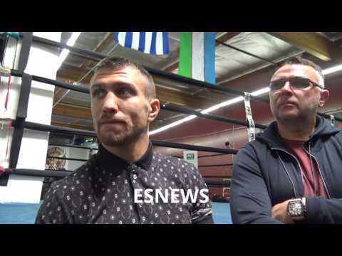 Vasyl Lomachenko Talks Mexican Style - esnews boxing