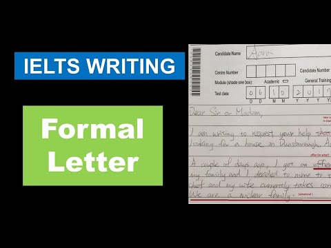𝐈𝐄𝐋𝐓𝐒 𝐰𝐫𝐢𝐭𝐢𝐧𝐠 𝐭𝐚𝐬𝐤 𝟏: 𝐅𝐎𝐑𝐌𝐀𝐋 𝐥𝐞𝐭𝐭𝐞𝐫𝐬